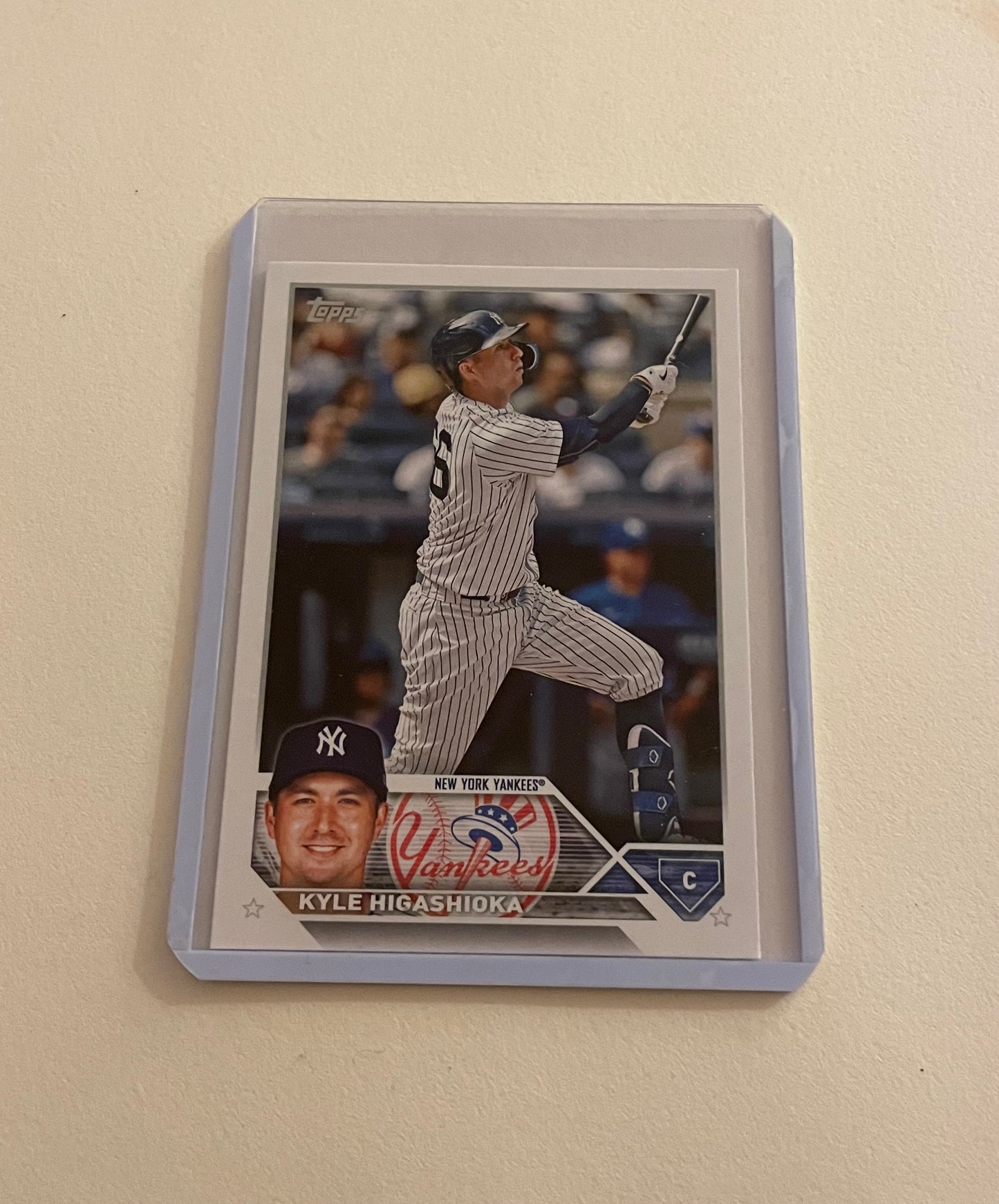 Kyle Higashioka New York Yankees Topps 2023