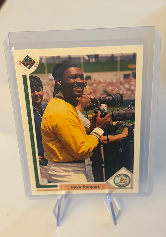 Dave Stewart Upper Deck 1991