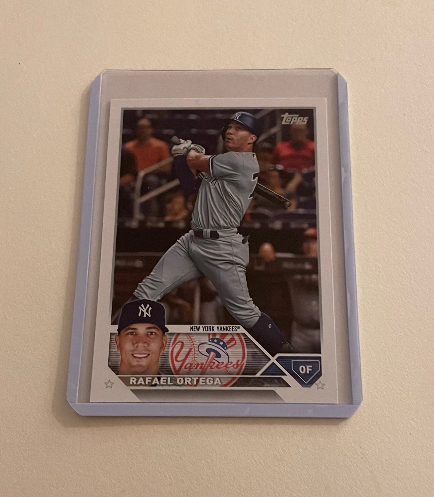 Rafael Ortega New York Yankees Topps 2023