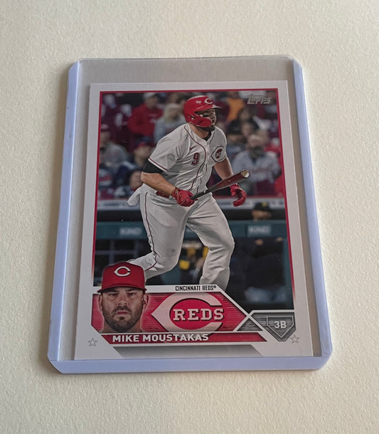 Mike Moustakas Cincinnati Reds Topps 2023