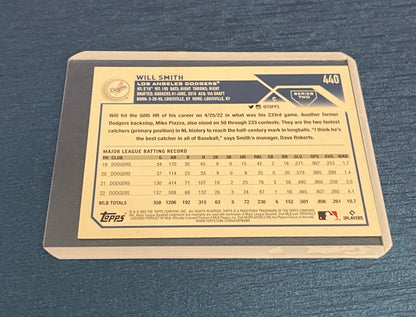 Will Smith Los Angeles Dodgers Topps 2023