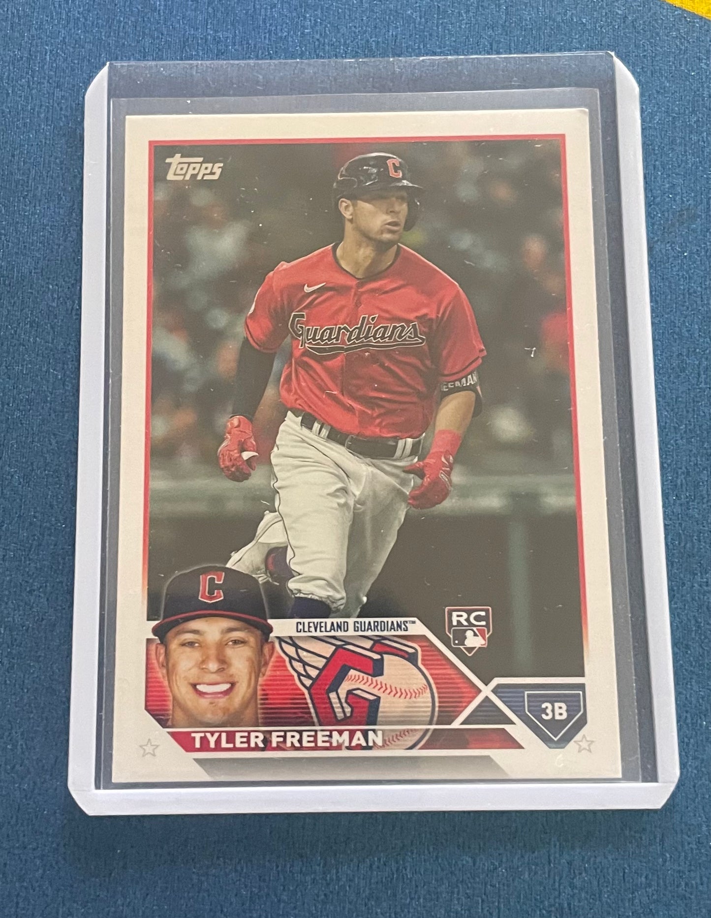 Tyler Freeman Cleveland Guardians Topps 2023