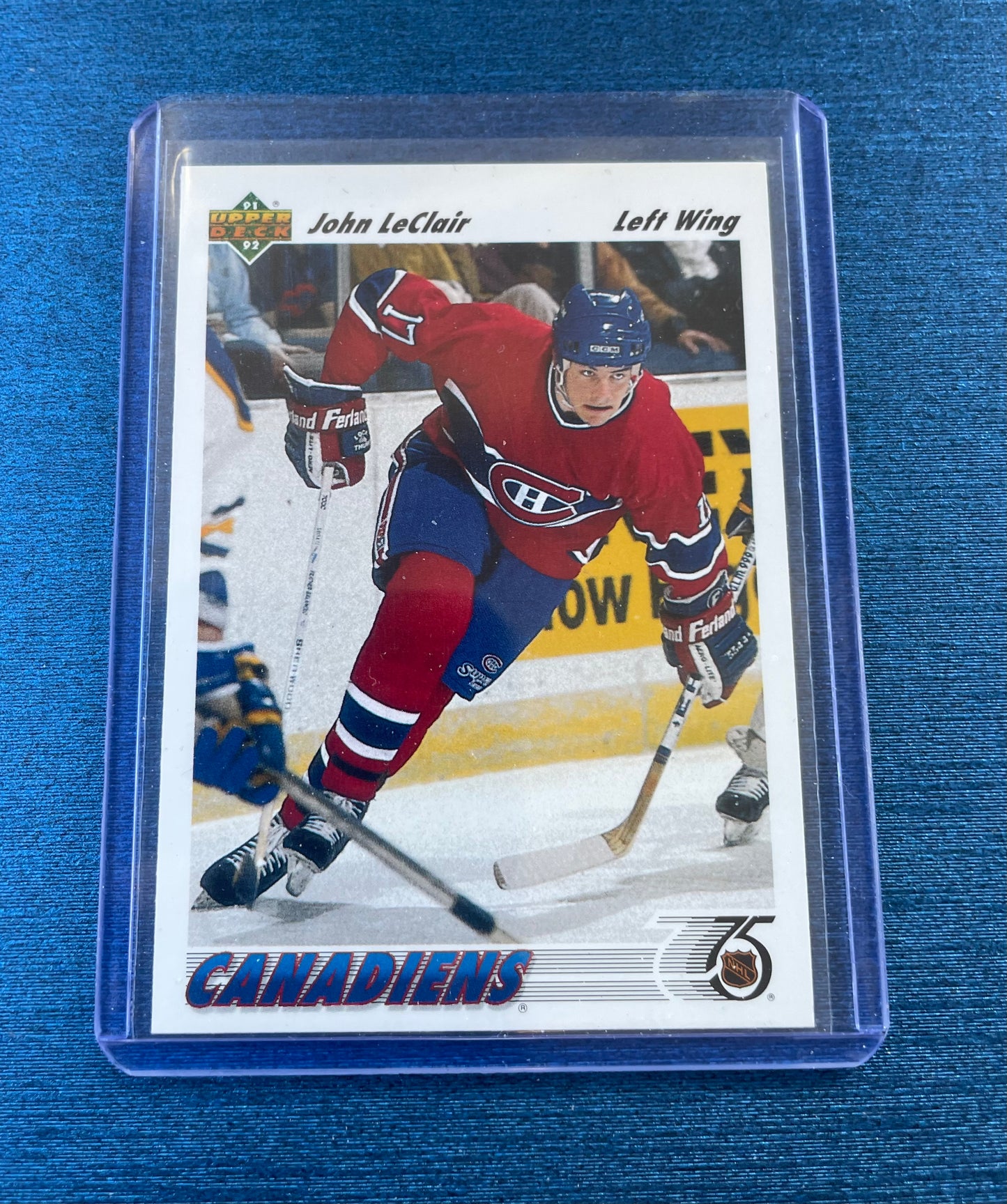 John LeClair Montreal Canadiens ‘91-92 Upper Deck