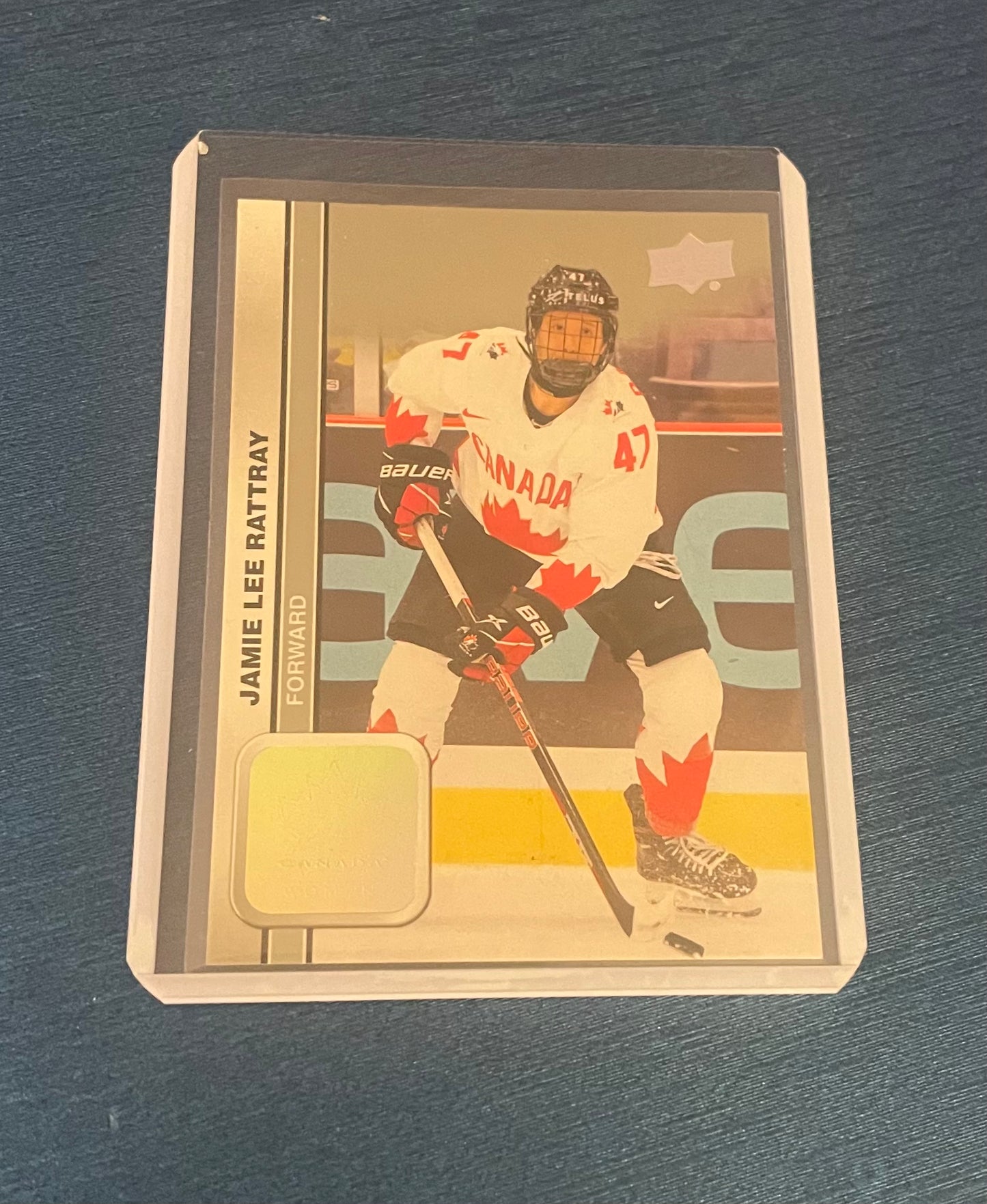 Jamie Lee Rattray Team Canada 2023 Upper Deck (stand included)