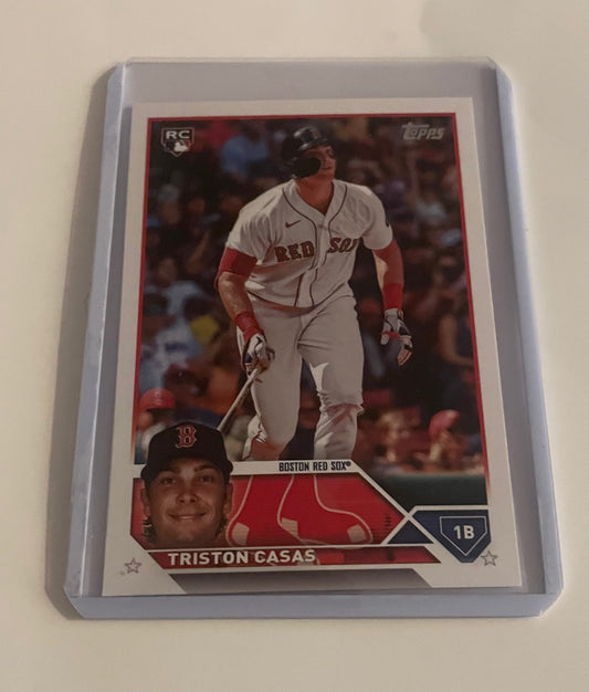 Triston Casas Boston Red Sox Topps 2023