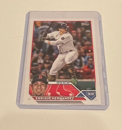 Enrique Hernandez Boston Red Sox Topps 2023