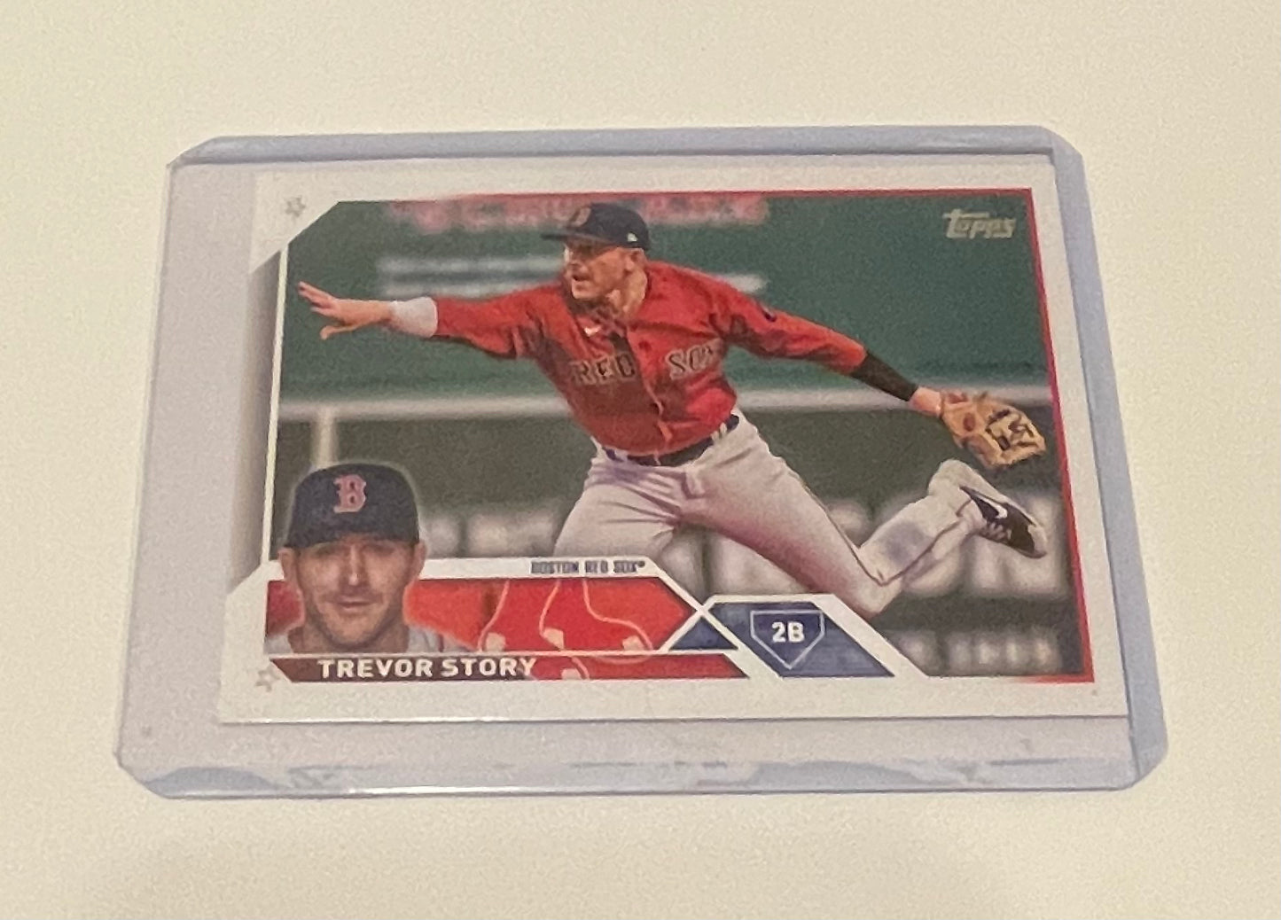 Trevor Story Boston Red Sox Topps 2023