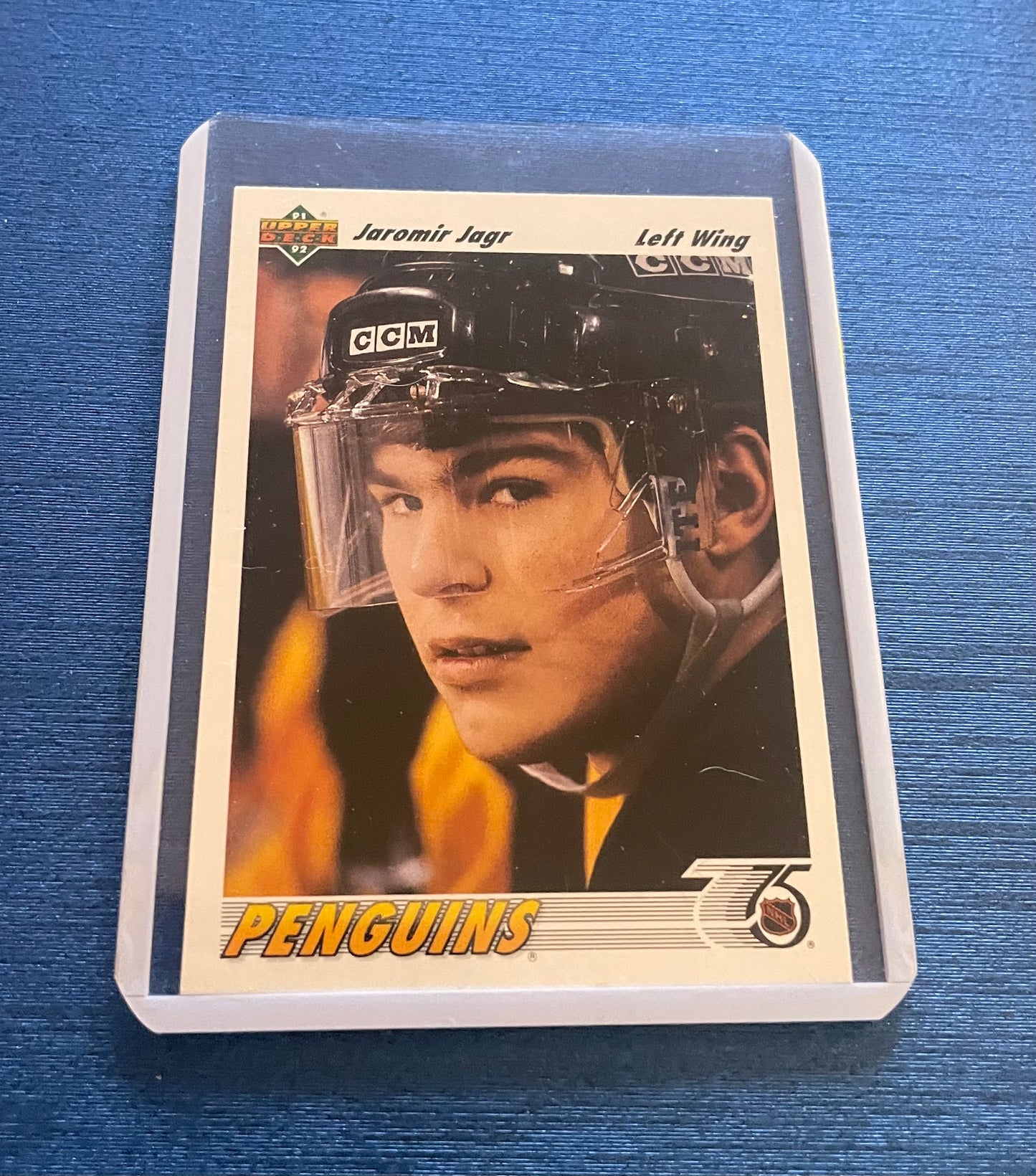 Jaromir Jagr Pittsburg Penguins Upper Deck 1991-92