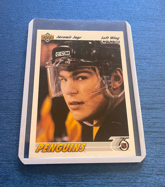 Jaromir Jagr Pittsburg Penguins Upper Deck 1991-92