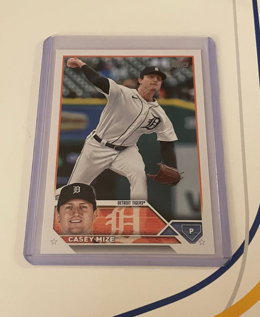 Casey Mize Detroit Tigers 2023 Topps