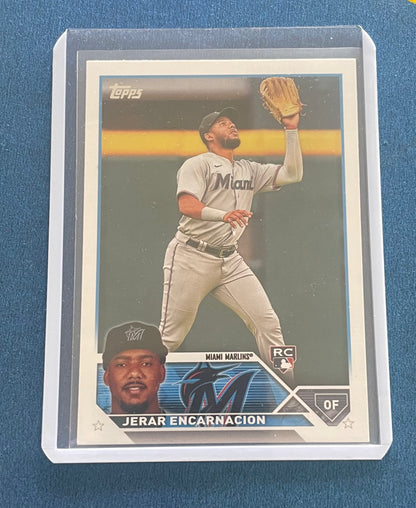 Jerad Encarnacion Miami Marlins Topps 2023