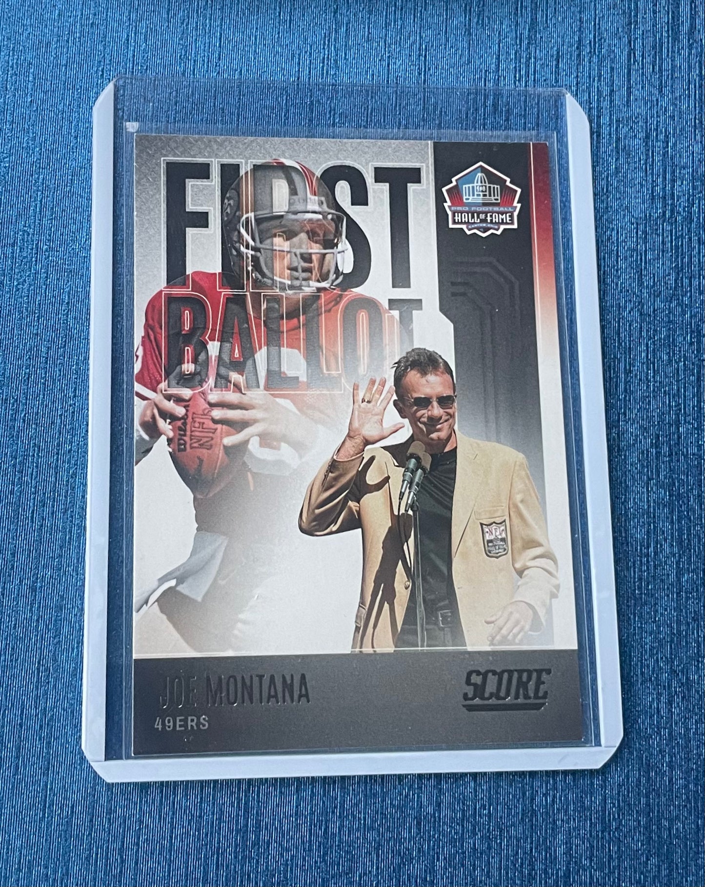 Joe Montana 1st ballot San Franscico 49ers 2022 Score
