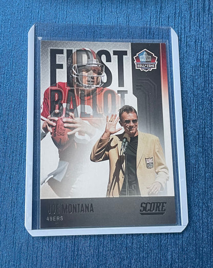 Joe Montana 1st ballot San Franscico 49ers 2022 Score