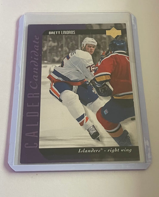 Brett Lindros New York Islanders 1995 Upper Deck