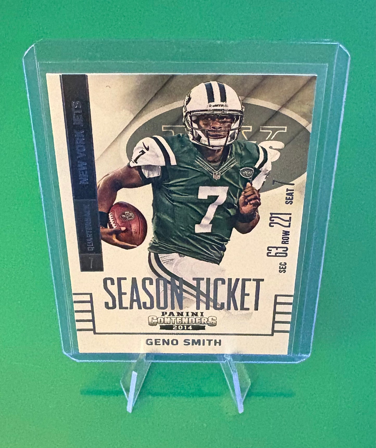 Geno Smith New York Jets Panini Contenders 2014