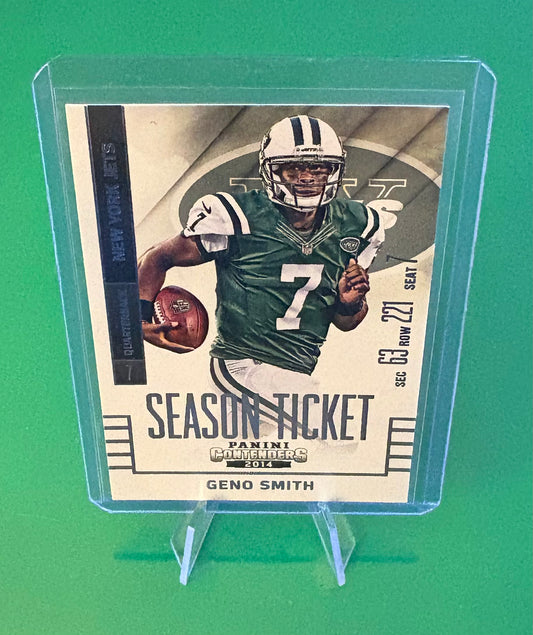 Geno Smith New York Jets Panini Contenders 2014