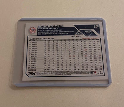 Giancarlo Stanton New York Yankees Topps 2023