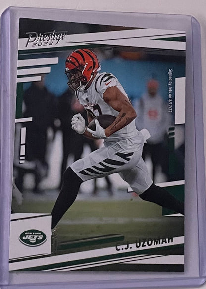 C.J Uzoman Cincinnati Bengals 2022 Panini Prestige #62