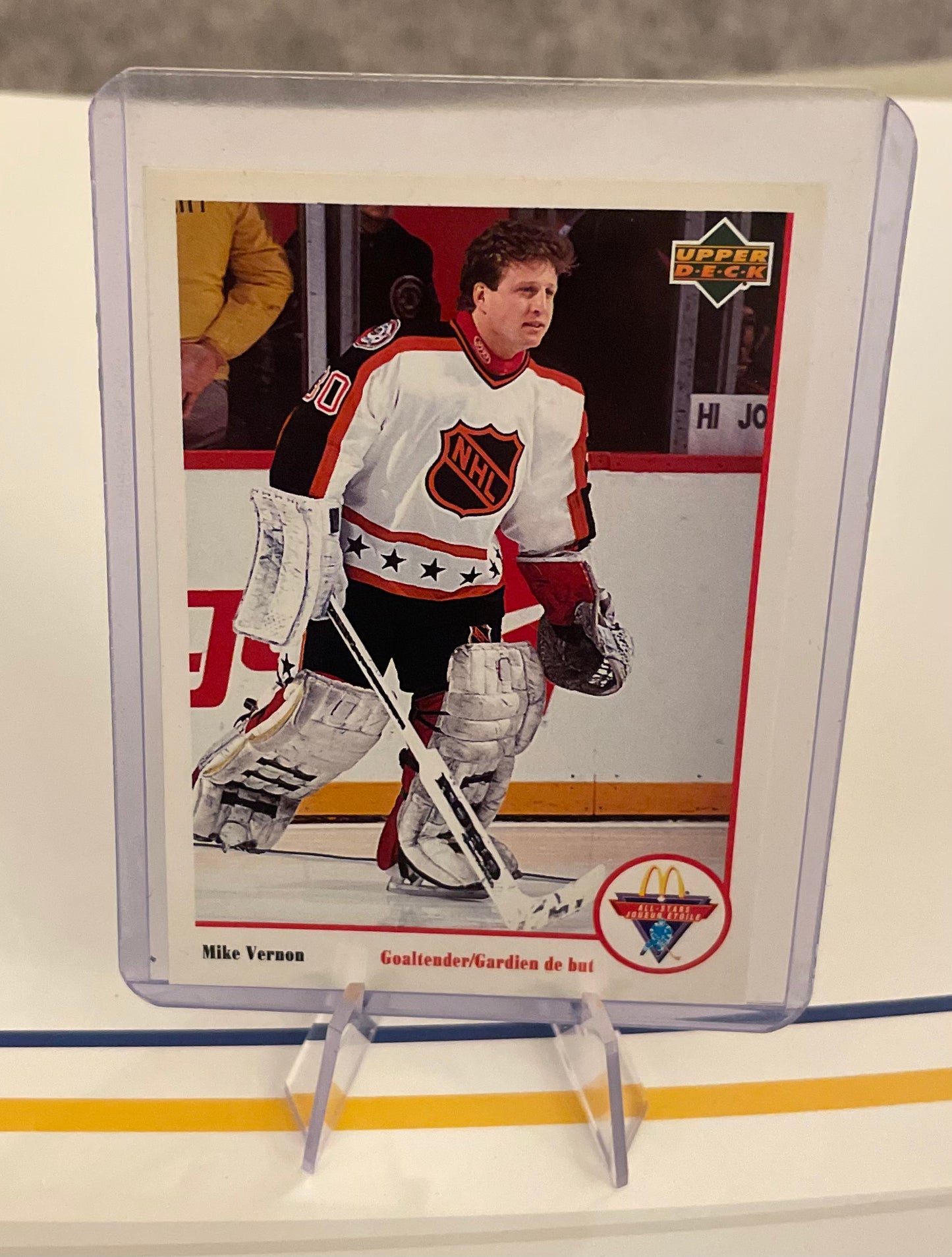 Mike Vernon NHL All-Stars 1991 Upper Deck