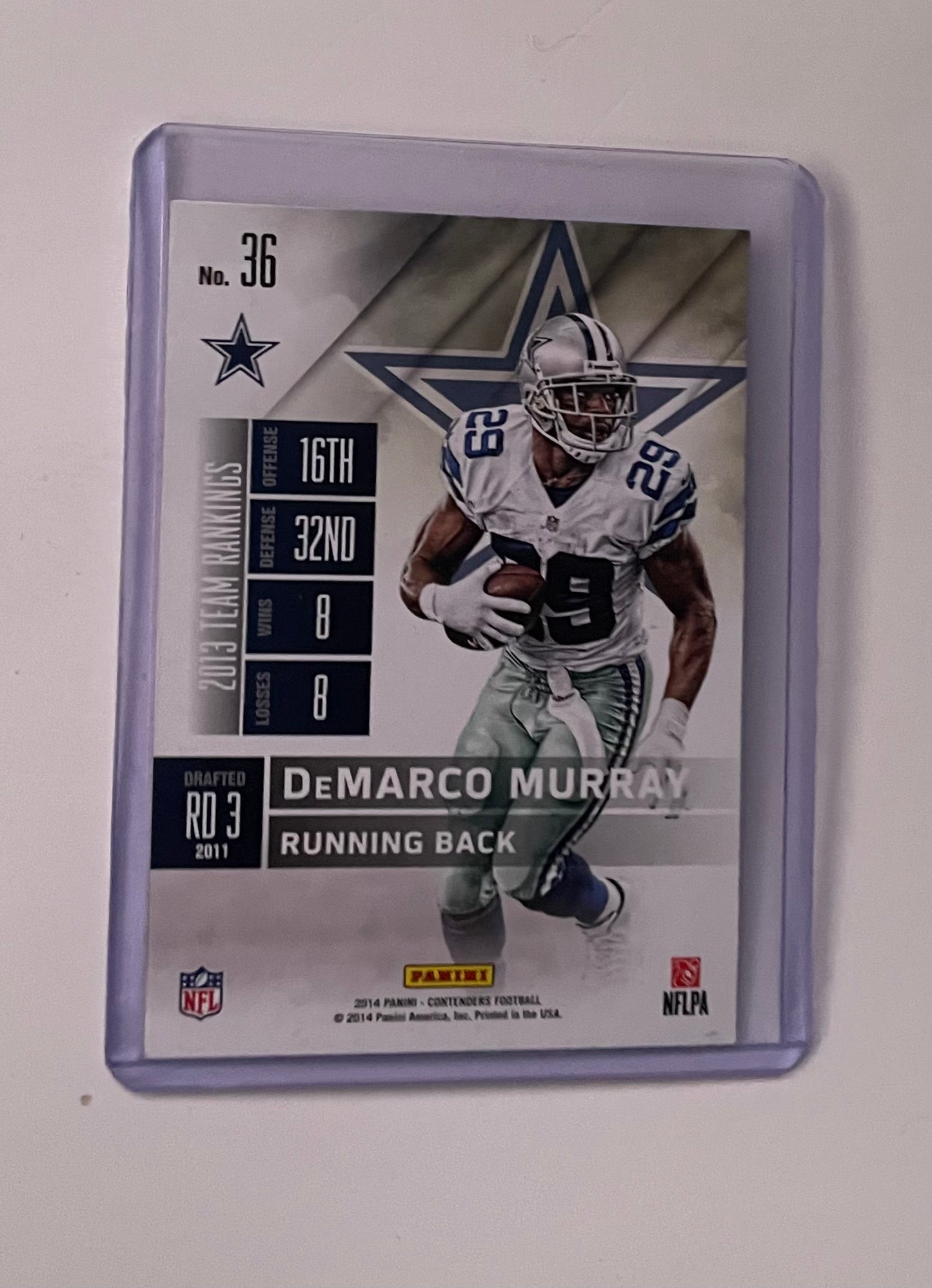 Demarco Murray Dallas Cowboys 2014 Panini Contenders #36