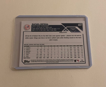 Rafael Ortega New York Yankees Topps 2023