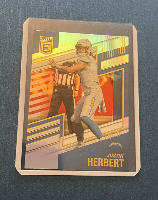 Justin Herbert Los Angeles Chargers 2022 Donruss Elite