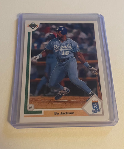 Bo Jackson Kansas City Royals 1991-92 Upper Deck