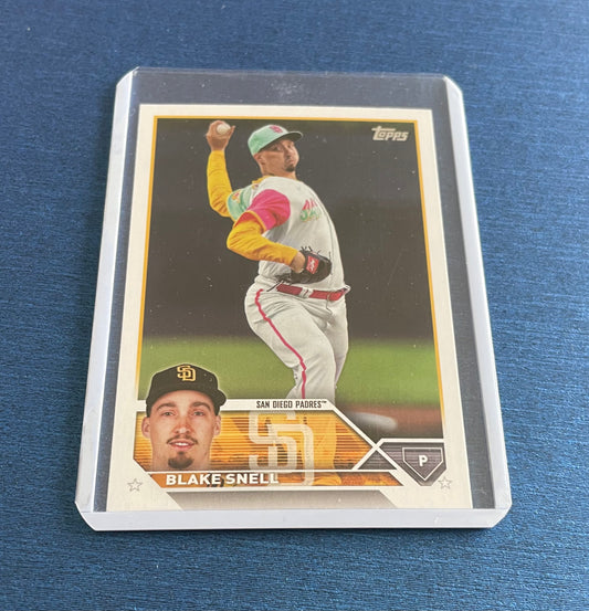 Blake Snell San Diego Padres Topps 2023