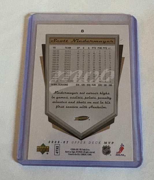 Scott Niedermayer 2006-07 Upper Deck MVP