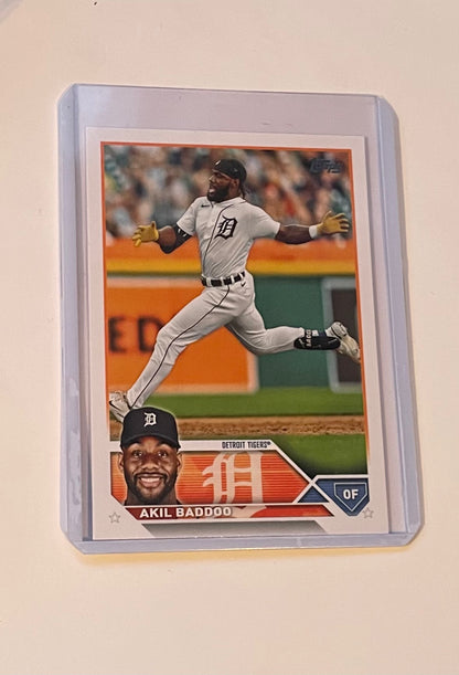 Akil Badoo Detroit Tigers Topps 2023