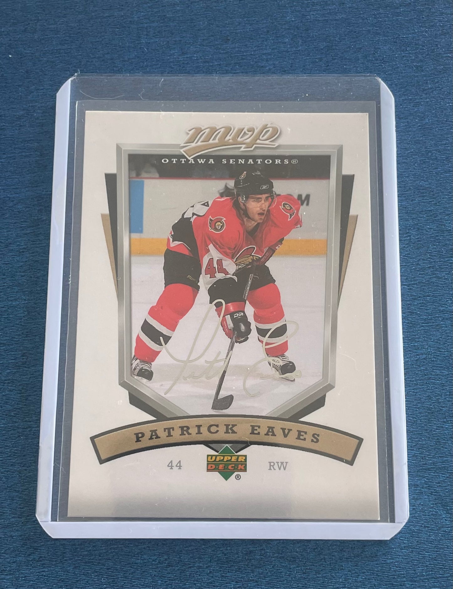 Patrick Eaves MVP Ottawa Senators Upper Deck 2006-07