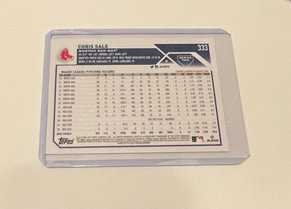 Chris Sale Boston Red Sox Topps 2023