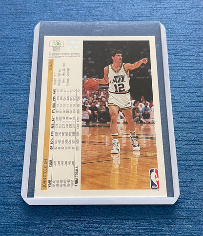 John Stockton Utah Jazz 1991-92 Upper Deck