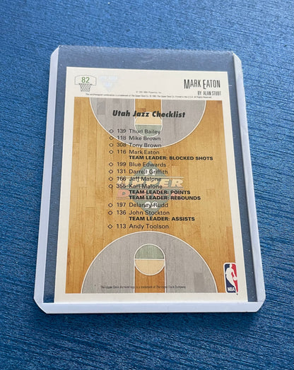 Mark Eaton Collectors Choice Utah Jazz 1991-92 Upper Deck