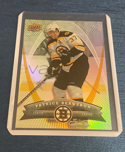 Patrice Bergeron Boston Bruins 2008 Upper Deck