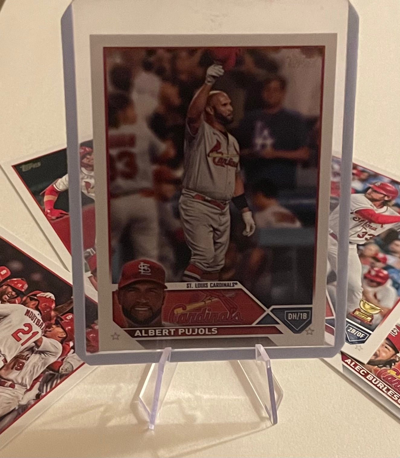 Albert Pujos St.Louis Cardinals Topps 2023