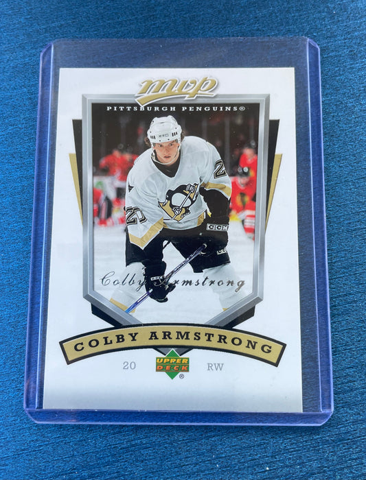 Colby Armstrong Pittsburgh Penguins MVP ‘06-07 Upper Deck