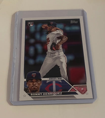 Ronny Henriquez Minnesota Twins Topps 2023