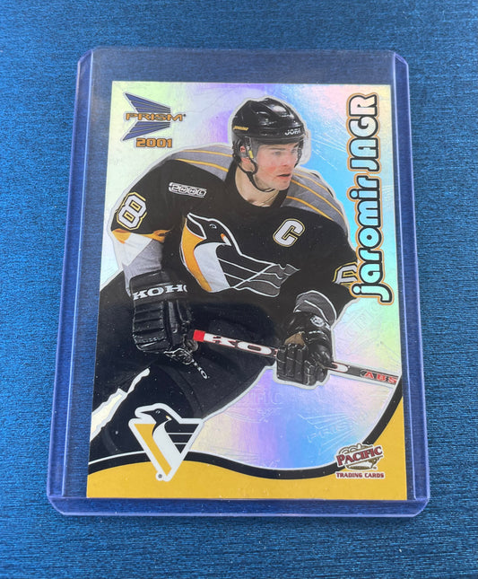 Jaromir Jagr Pittsburgh Penguins Pacific Prism 2000