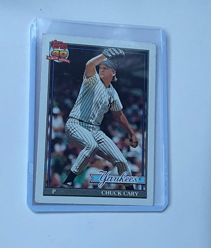 Chuck Cary New York Yankees Topps 40 years of baseball #359