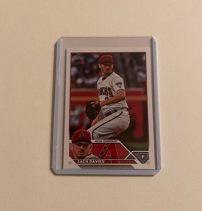 Zach Davies Arizona Diamondbacks Topps 2023