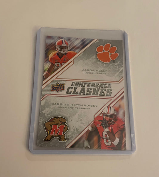 Aaron Kelly Clemson Tigers/ Darrius Howard-Bey Maryland Terrapins 2009 draft edition