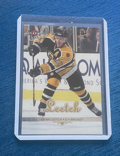 Brian Leetch Boston Bruins Fleer Ultra 2006