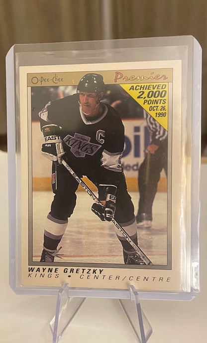 Wayne Gretzky Los Angeles Kings O-Pee-Chee Premier