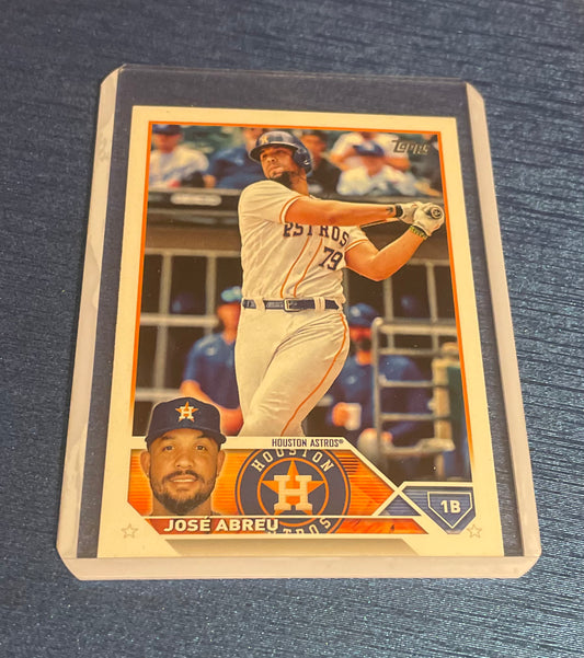 Jose Abreu Houston Astros Topps 2023