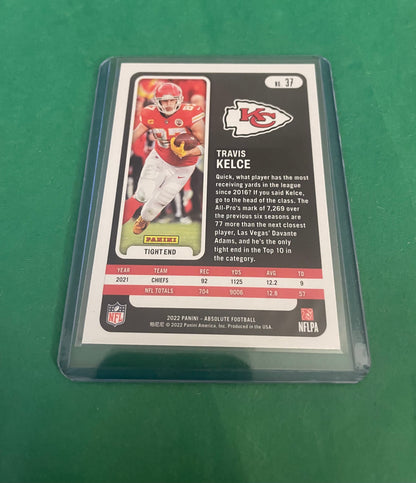 Travis Kelce Kansas City Chiefs 2022 Absolute Football