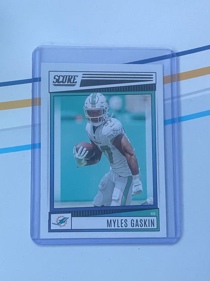 Miles Gaskin Miami Dolphins 2022 Score