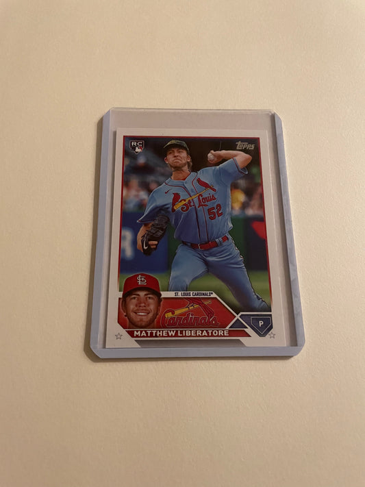 Matthew Liberatore St.Louis Cardinals Topps 2023