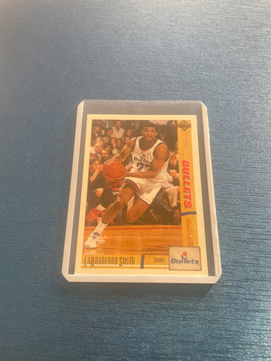 Labradford Smith Washington Bullets 1991-92 Upper Deck