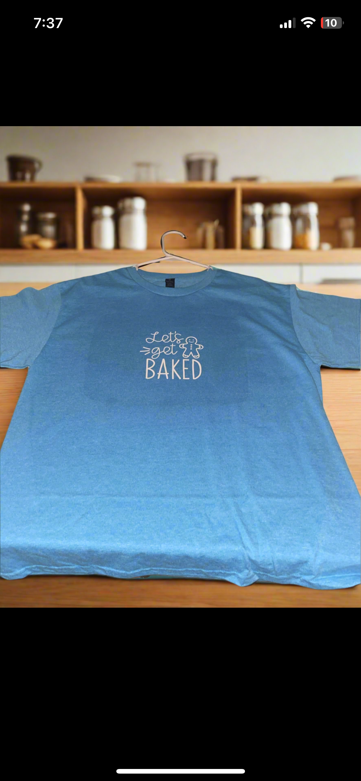 Let’s get baked (cooking tee)